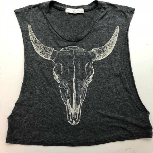 Urban Outfitters Tops - Truly Madly | Urban Longhorn Crop Muscle Tank
